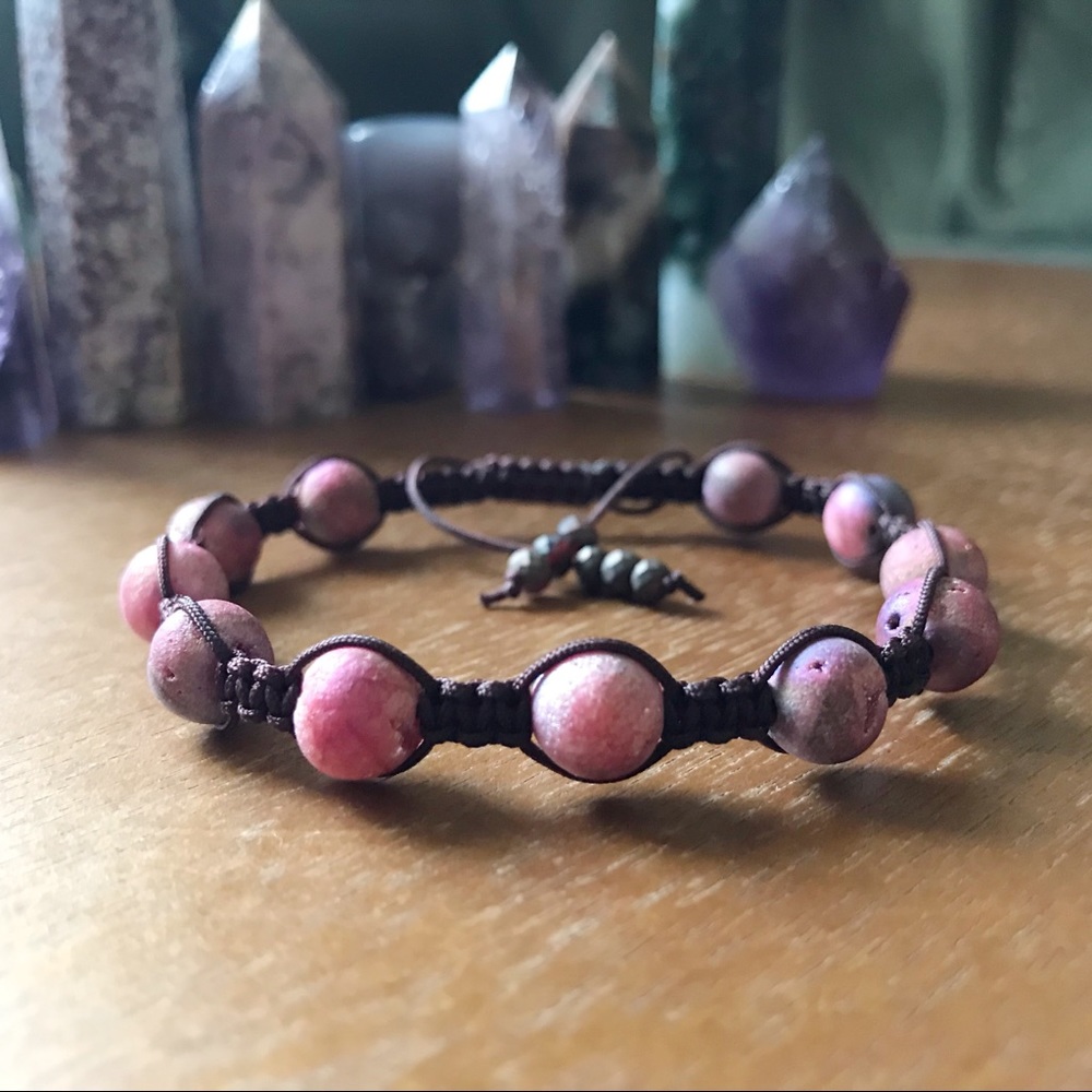 Handmade} Druzy Stone Adjustable Bracelet